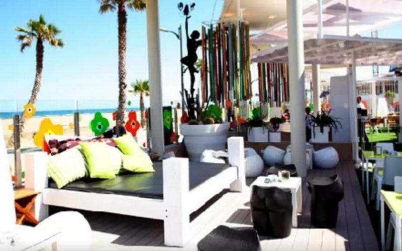 Beach Valencia Luxury A40-35 Apartment With Terrace And Sea Views Luaran gambar